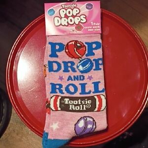 Tootsie Roll Pop Drops Crew Socks